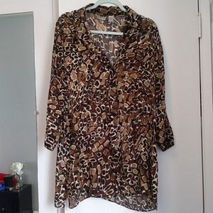 Chico's 100% silk shirt
